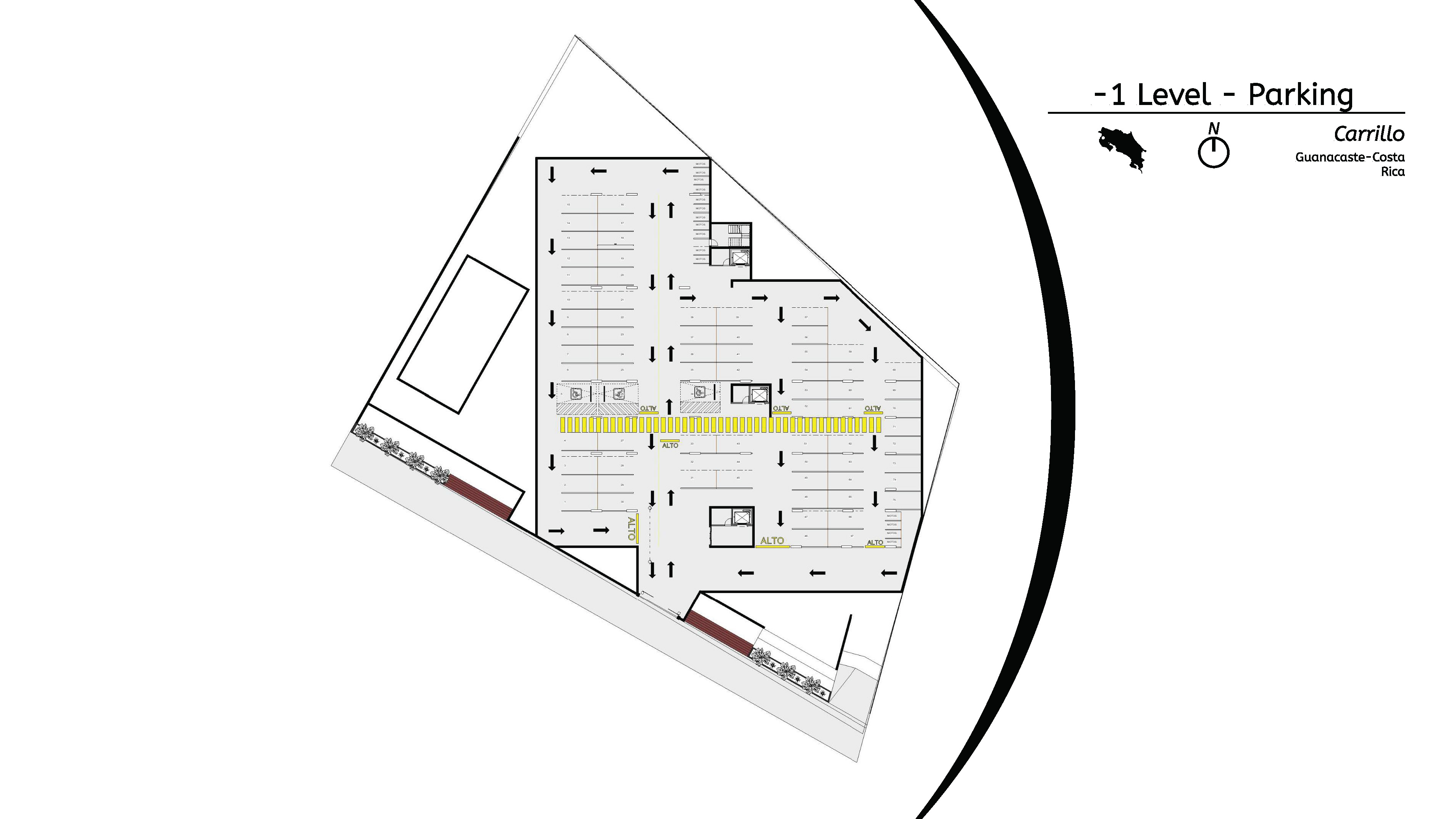 -1 Level – Parking
