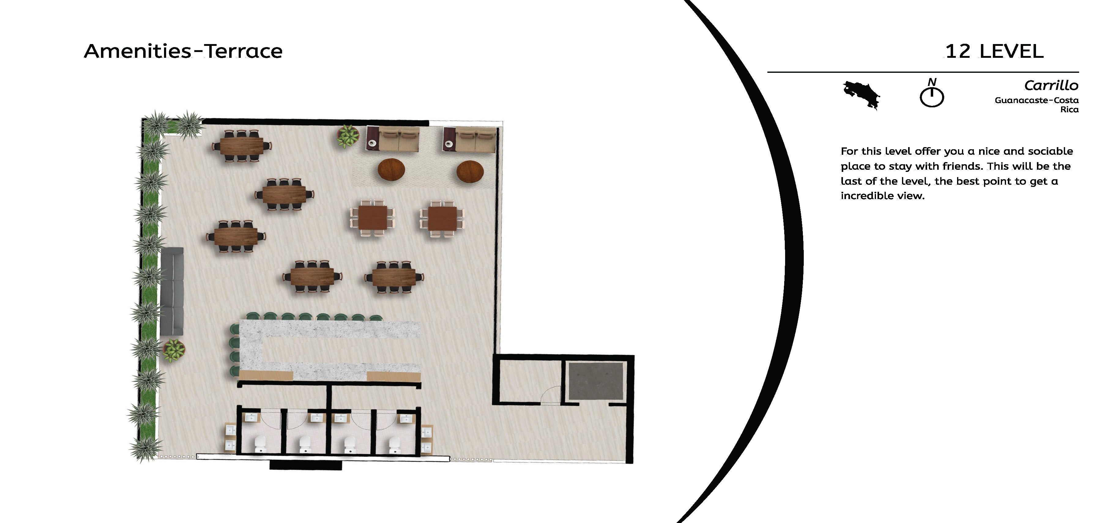 Level 12 – Amenities Terrace (Rendered)