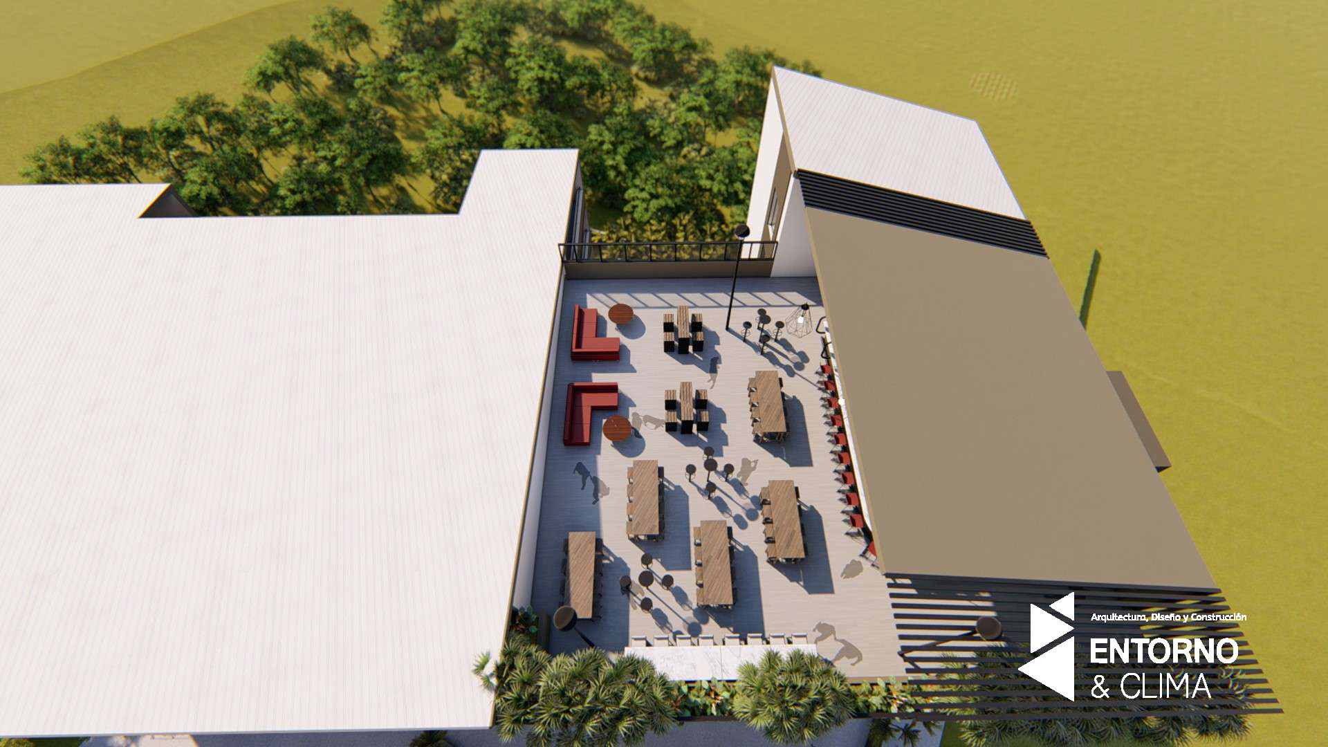 SeaScape rooftop terrace dining