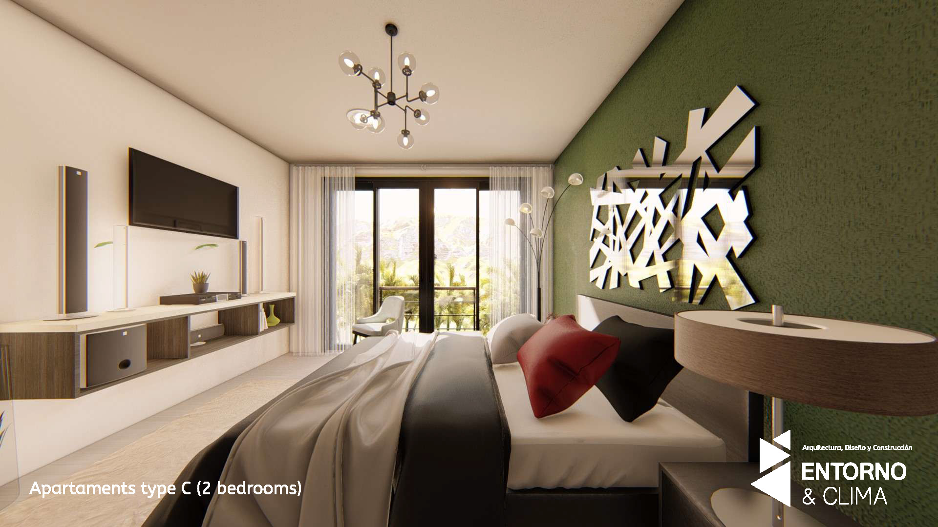 2-Bedroom Interior
