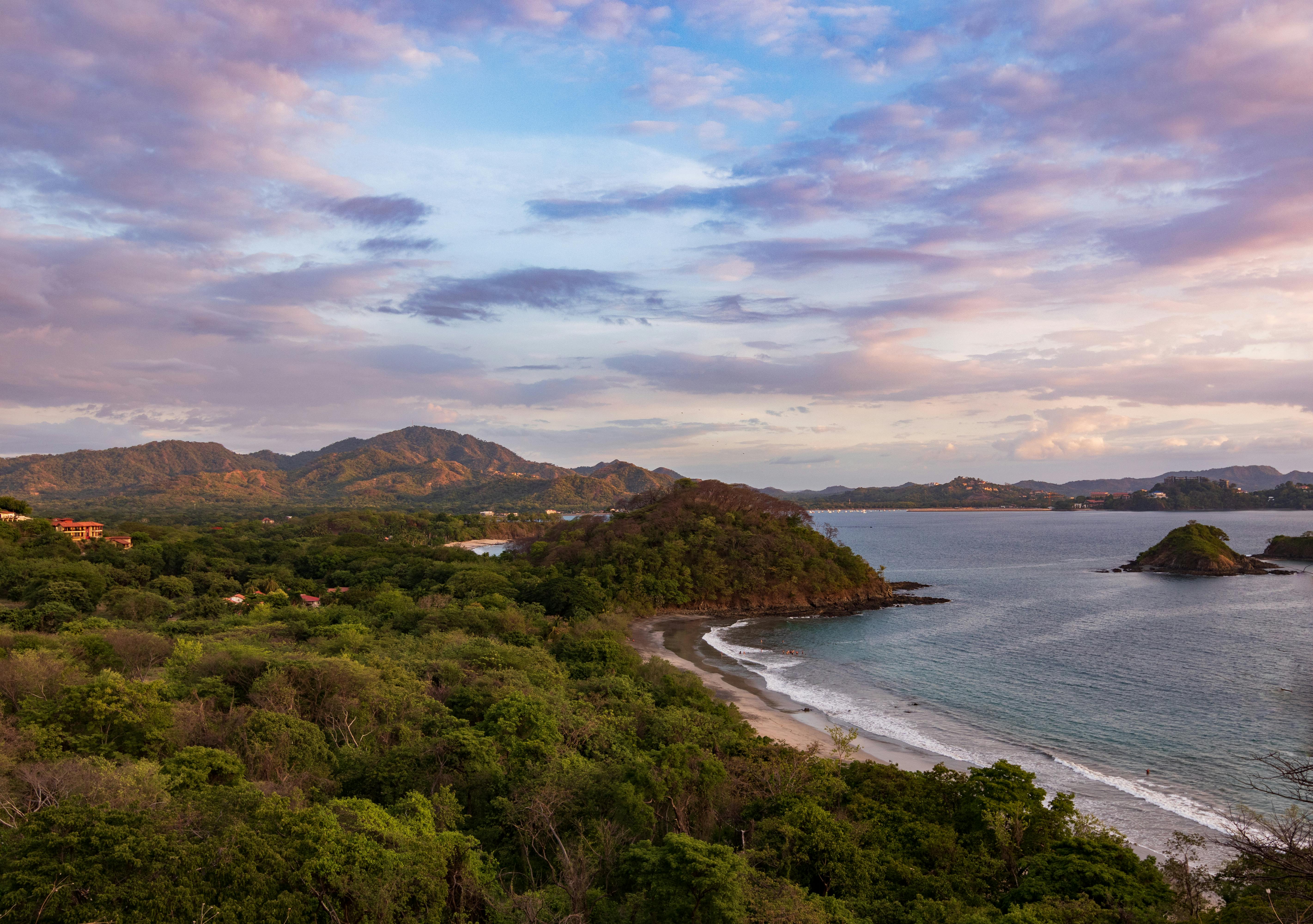 Sunset over the Carrillo coastline, Guanacaste, Costa Rica